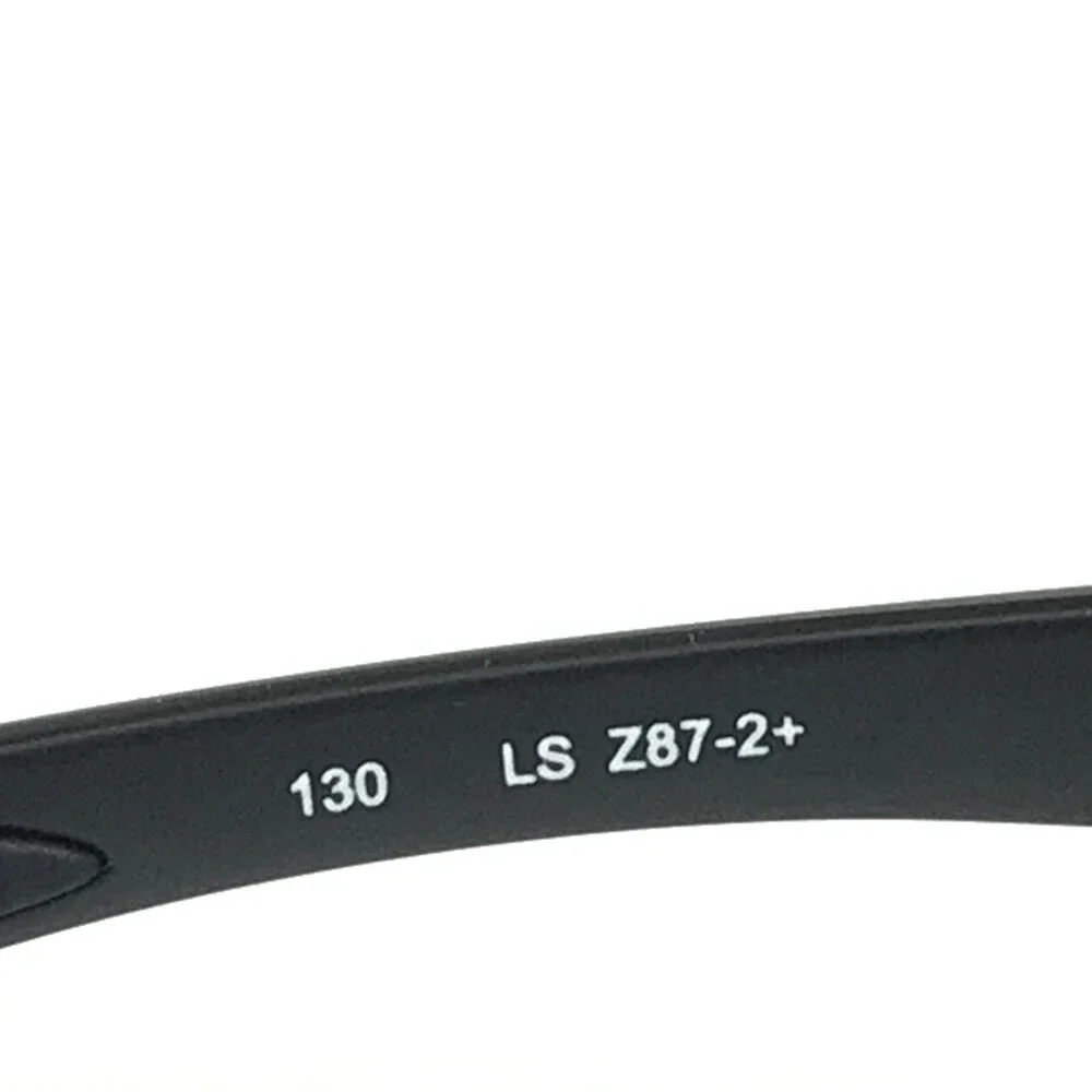 Liberty Sport Sunglasses DEFLECTOR Matte Black Safety Yellow Lenses Z87-2+